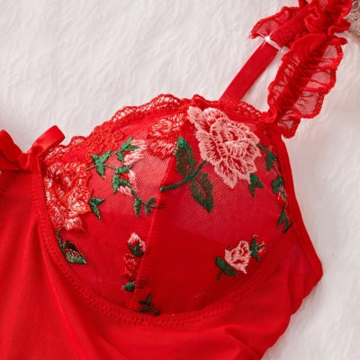 Chemise nuisette SIREN Scarlet Rose