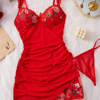 Chemise nuisette SIREN Scarlet Rose
