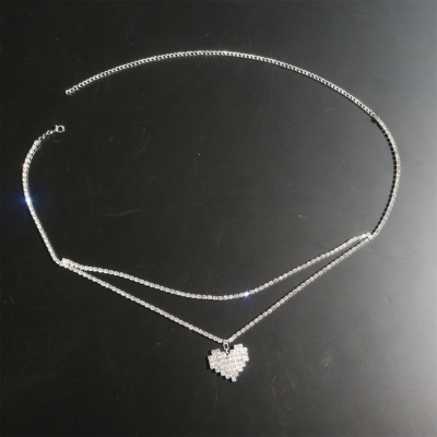 SIREN Pixel Heart Body Chain