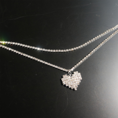 SIREN Pixel Heart Body Chain
